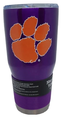 NCAA Clemson Tigers Ultra Tumbler 30 Ounce Cover