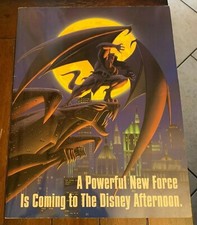 RARE DISNEY AFTERNOON 11 X 14 1/2 POP UP PROMO 1994 GARGOYLES SHNOOKUMS