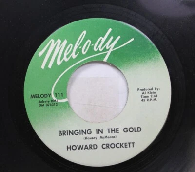 Country 45 Howard Crockett - Bringing In The Gold / I'Ve Been A Long Time Leavin Foto 1 de 2