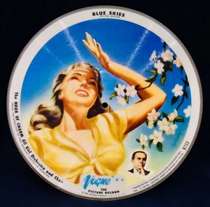 Vogue 10" Picture Disc #R 733~Blue Skies & Seville~The Hour Of Charm Orchestra - Picture 1 of 2