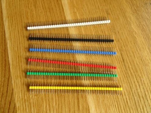 40 Pin Zerbrechliche Pin-Header 2,54mm Einreihige Männliche Header 10 Stück - Bild 1 von 5