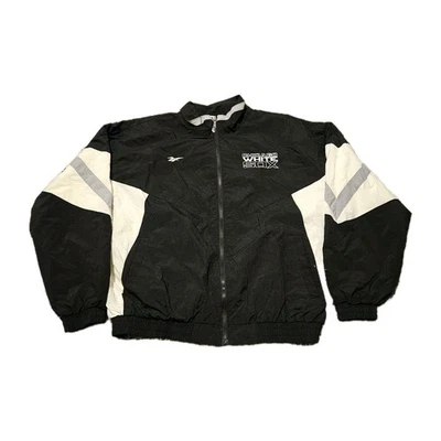 Винтажная ветровка Chicago White Sox 90-е Reebok куртка с вышивкой MLB размер большой - Изображение 1 из 4
