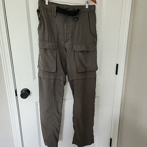 Boy Scout Of America Uniform Switchbacks Pants Belted Classic Small Convertible - Picture 1 of 8