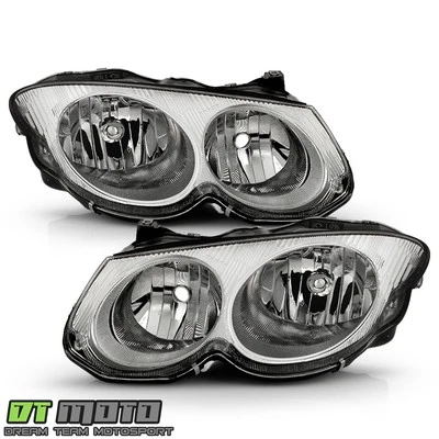 1999-2004 Chrysler 300M OE Style Headlights Headlamps Replacement Set Left+Right - Imagem 1 de 4