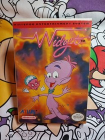 Widget (Nintendo NES) Complete CIB With Paperwork And Poster.