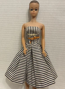 Barbie Fashion Queen Puppe geformtes Haar 60er Jahre OHNE Perücke in Baumwolle Casual gemarkt Kleid - Bild 1 von 20