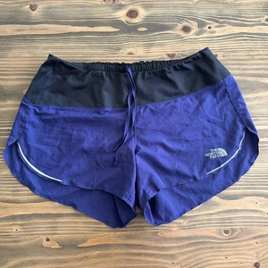 Pantaloncini sportivi donna The North Face Flight Series S viola nero flashdry palestra - Foto 1 di 5