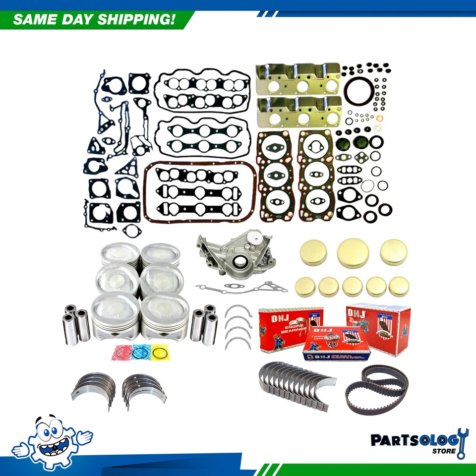 Kit de reconstrucción de motor maestro DNJ EK125CM para 94-00 Plymouth Acclaim 3,0 L SOHC 12v Foto 1 de 4