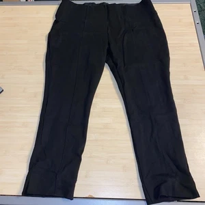 Nygard Slims Luxe Pants Women’s Extra Large 18 20 Ankle Black Stretch Waist XL - Picture 1 of 9