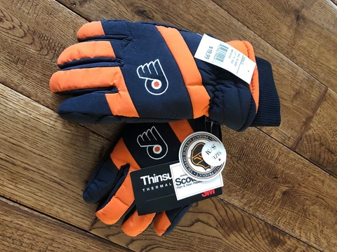 Philadelphia Flyers Winter Gloves Small/Medium Cover