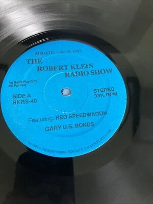 REO Speedwagon The Robert Klein Radio Show July 26, 1981 - Image 1 of 4