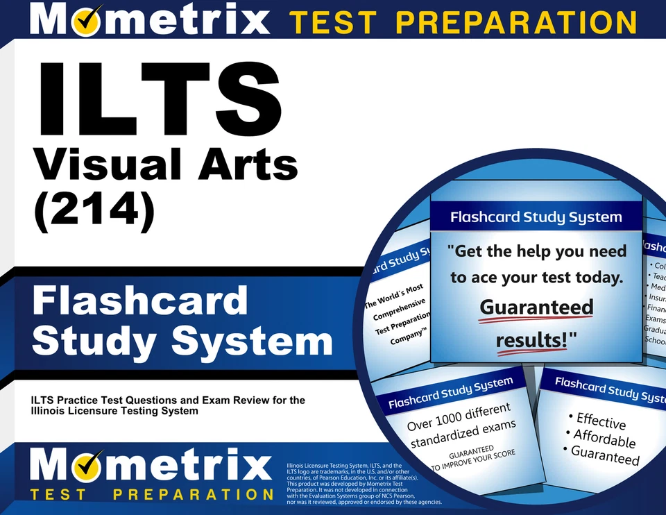 ILTS Visual Arts (214) Flashcard Study System - Image 1 of 1