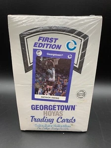 Georgetown Hoyas Trading Cards 1st Edition Unopened Box New - Patrick Ewing - Picture 1 of 6