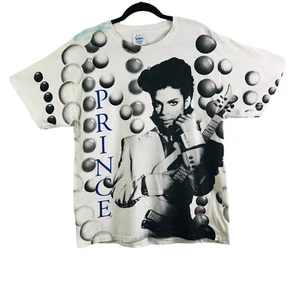 Rare 1991 Prince Diamonds and Pearls All Over Print Tour tee shirt XL Tultex - Bild 1 von 12