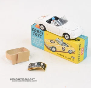 Corgi toys 318 Lotus Elan S2 Virtually Mint/Boxed - Picture 1 of 3