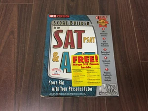 Pro One Score Builder for the Sat Psat Act PC Requires Win 98 Bonus Tomb Raider - Bild 1 von 9