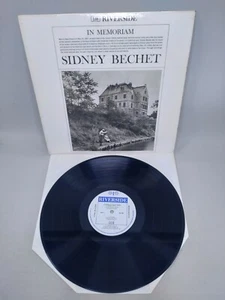 SIDNEY BECHET - IN MEMORIAM 1961 UK RIVERSIDE VINYL LP BLUES - Picture 1 of 2