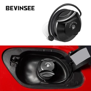 BEVINSEE Fuel Filler Cap For VW For Golf MK7 MK7.5 MK8 For Audi A3 8V A4 A5 A6 - Picture 1 of 12