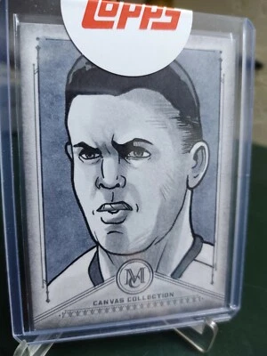 2019 Topps Museum Collection Giancarlo Stanton N.Y. Yankees CanvasCollection#1/1 - Image 1 of 4