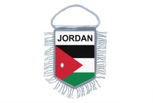 Flagge Autoflagge Wimpel Nationen Jordanien - Bild 1 von 1