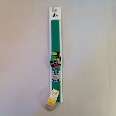 Cinturón de tela ajustable vintage años 80 Lee novedad Mickey Mouse nuevo con etiquetas Foto 1 de 4