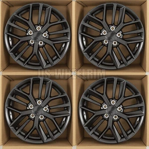 Set of 4 NEW 17Inch Black Alloy Replacement Wheel Rim for 2021-2024 Nissan Rogue - Picture 1 of 15