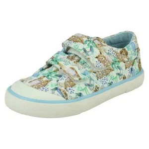 Ragazzi Startrite Casual Gancio E Anello Tela Scarpe' Fuga ' - Picture 1 of 10