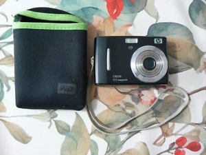 HP Photosmart CB350 12,0 MP Digitalkamera 3-fach optischer Zoom - Schwarz - getestet - Bild 1 von 7