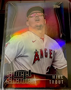 Topps 2022 Mike Trout "Sweet Shades" SS-7 baseball card