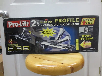 Pro-Lift 2 Ton Hydraulic Floor Jack (F-777) (3.5-14 Inch Lift)-Speedy Lift - Imagem 1 de 2