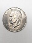 1971 Eisenhower  Silver Dollar US Mint Coin AU Ike!