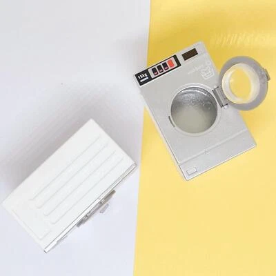 Dolls House Washing Machine 1:12 Washer for Birthday Gifts Adults Boys - Image 1 of 4