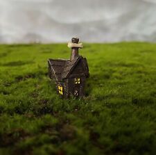 2PC HO/OO Scale Cemetery Miniatures Haunted House Skeleton Horror Scene Model