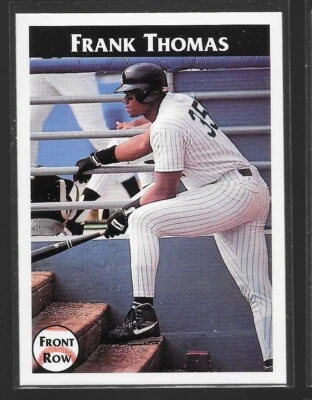1992 Front Row Frank Thomas Promo Card Baseball Legend  - Image 1 of 2