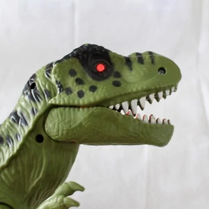 Dino Valley Tyrannosaurus T-Rex dinosauro giocattolo con luci e suoni funziona - Foto 1 di 7