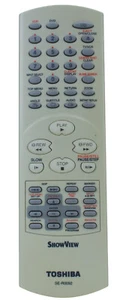 Toshiba SE-R0092 Télécommande d'origine pour Magnétoscope VCR  (Réf#H-240) - Picture 1 of 1