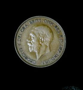 1934 Great Britain One Penny George V - Bild 1 von 2