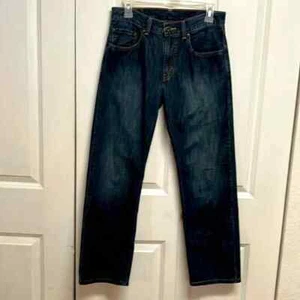 Levi’s 505 Blue Denim 5 Pocket Blue Jeans Teen Size 16 / 28 x 28 - Picture 1 of 6