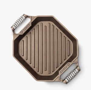 FINEX 12" Cast Iron Double Handle Grill Pan - Picture 1 of 1