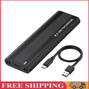 Festplattengehäuse 10 Gbit/s ohne Werkzeug für 2230/2242/2260/2280 M.2 SSD (NVME - Afbeelding 1 van 9