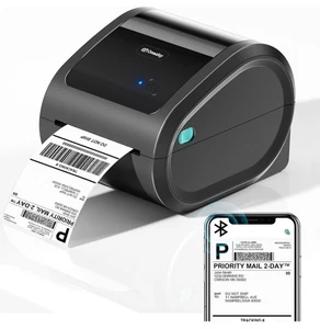 Impresora de etiquetas térmicas Bluetooth 4x6 - D520BT impresora térmica de etiquetas de envío para... - Imagen 1 de 9