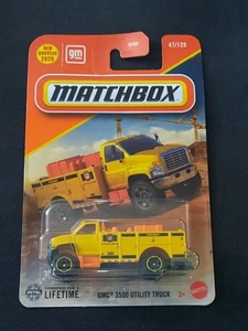 2025 Matchbox GMC 3500 Utility Truck - Picture 1 of 9
