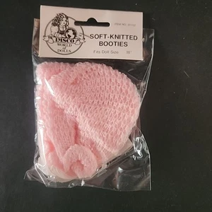 Imsco World of Dolls weiche Strickstiefeletten passend für 18” Puppenartikel 371152 Neu - Bild 1 von 3