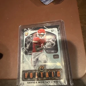 2024 Topps Resurgence - Voltaic Xavier Worthy #V-8 (RC) - Picture 1 of 4