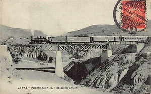 Bolivia - LA PAZ - Puente del Ferrocarril Estacion Chijini - Ed. Gonzalez y Medi - Picture 1 of 2
