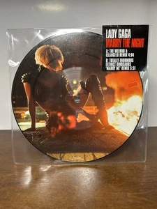 Lady Gaga Marry The Night Picture Disc 7 Inch Vinyl Brand New 2011 Rare - Picture 1 of 13