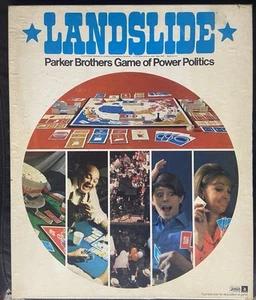 Vintage 1971 Parker Brothers LANDSLIDE Government Power Politics USA complete - Picture 1 of 5