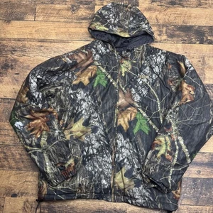 Rocky Camouflage Hooded Jacket Mens Size L G Insulated Outdoor - Picture 1 of 8