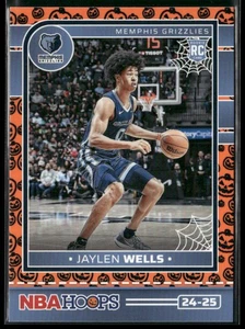 Jaylen Wells 2024-25 Hoops Haunted Hoops Orange #272 RC - Bild 1 von 2