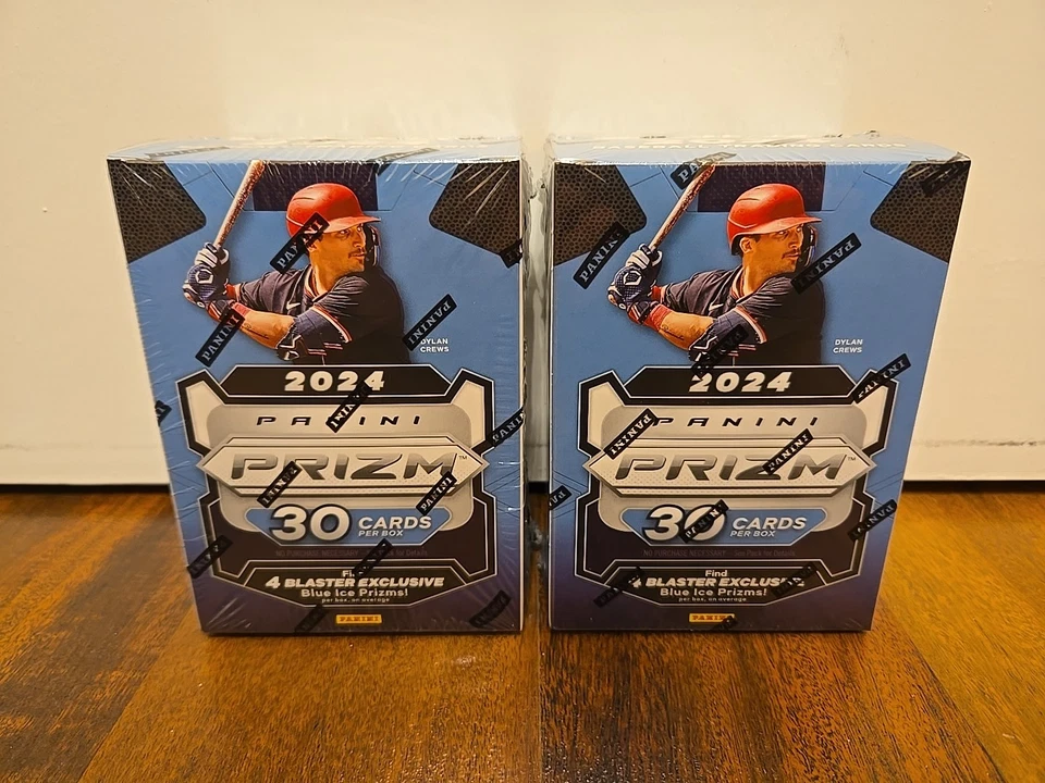 2024 Panini Prizm Baseball Blaster Box (Blue Ice)